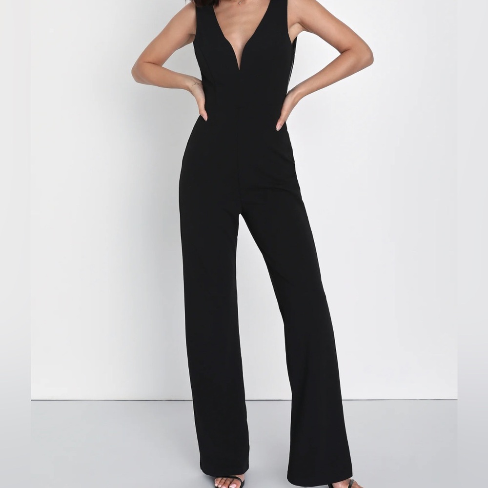 Lulus black jumpsuit